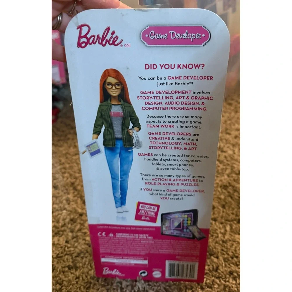 Mattel-Barbie Careers-I Can Be.... Game Developer  Doll (NWT)